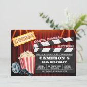 Party Einladung, Abend Einladung (Stehend Vorderseite)