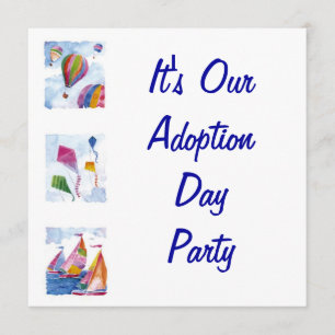 Party Einladung am Adoption