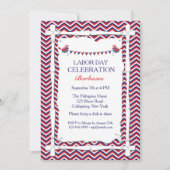 Party Einladung am Arbeitstag (Vorderseite)