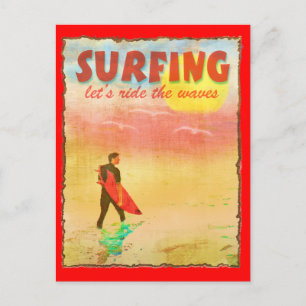 Party Einladung am Strand (Surfen)