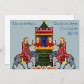 Party Einladung - Anpassbar (Vorne/Hinten)