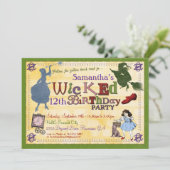 Party Einladung - Assistent von Oz (Stehend Vorderseite)