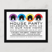 Party Einladung auf dem Dach (Vorderseite)