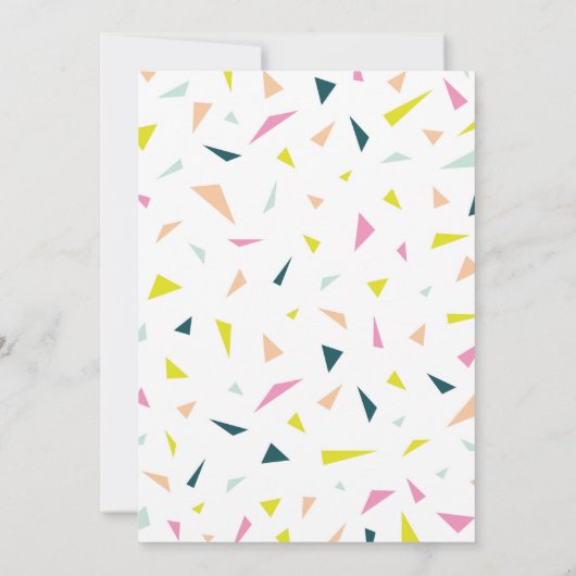 Party Einladung auf Wiedersehen (Rückseite)