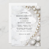 Party Einladung Bachelorette (Vorne/Hinten)