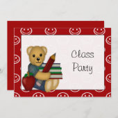 Party Einladung Bärenkunde buchen (Vorne/Hinten)