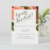 Party Einladung Benutzerdefinierte Vorlagenkarte (Stehend Vorderseite)