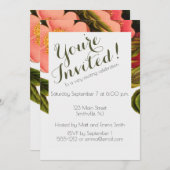 Party Einladung Benutzerdefinierte Vorlagenkarte (Vorne/Hinten)