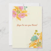 Party Einladung blockieren (Rückseite)