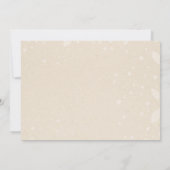 Party Einladung Boho giraffe (Rückseite)