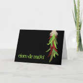 Party Einladung cinco Des Mayo (Vorderseite)