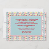 Party Einladung der Abstimmung (Vorderseite)