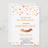 Party Einladung der Adoption (Vorderseite)