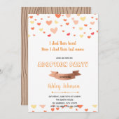 Party Einladung der Adoption (Vorne/Hinten)