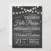 Party Einladung der Altersversorgung (Vorderseite)