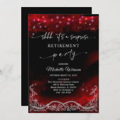 Party Einladung der Altersversorgung (Vorne/Hinten)