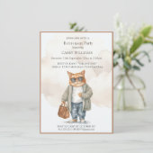 Party Einladung der Altersversorgung (Stehend Vorderseite)