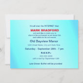 Party Einladung der Altersvorsorge, Internet-Zuhau (Rückseite)