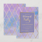 Party Einladung der Altersvorsorge - kundenspezifi (Vorne/Hinten)