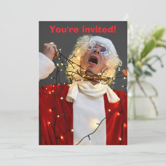 PARTY EINLADUNG DER BAUMUSTER (Stehend Vorderseite)