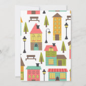 Party Einladung der Erwärmung (Rückseite)