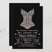 Party Einladung der Fingerie (Vorne/Hinten)