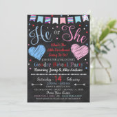 Party Einladung der Geschlechtsorgane (Stehend Vorderseite)