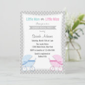 Party Einladung der Geschlechtsorgane der Babytrag (Stehend Vorderseite)