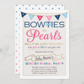 Party Einladung der Geschlechtsorgane oder Perlen (Vorne/Hinten)