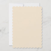 Party Einladung der Graduierungskappe (Rückseite)