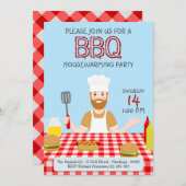 Party Einladung der GRILLEN (Vorne/Hinten)