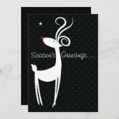 Party Einladung der Grüße der Saison (Vorne/Hinten)