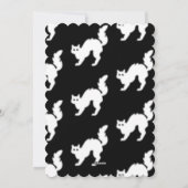 PARTY EINLADUNG DER HALLOWEEN NACHT (Rückseite)