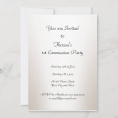 Party Einladung der Heiligen Kommune (Rückseite)