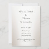 Party Einladung der Heiligen Kommune (Rückseite)