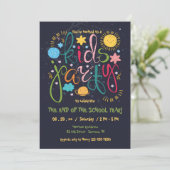 Party Einladung der Kinder (Stehend Vorderseite)