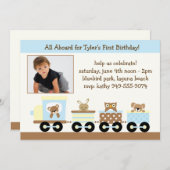 Party Einladung der Kindergeburtstag (Vorne/Hinten)