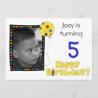 Party Einladung der Kindergeburtstag