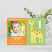 Party Einladung der Kindergeburtstag (Stehend Vorderseite)