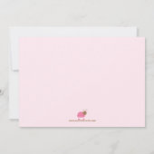 Party Einladung der Kindergeburtstag (Rückseite)