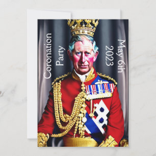 Party Einladung der Krönung