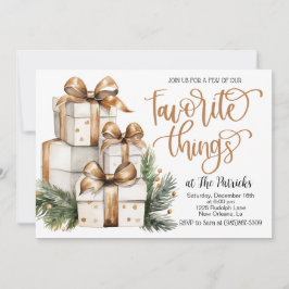 Party Einladung der Lieblingssachen