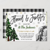 Party Einladung der Lieblingsthemen (Vorne/Hinten)