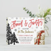 Party Einladung der Lieblingsthemen (Stehend Vorderseite)