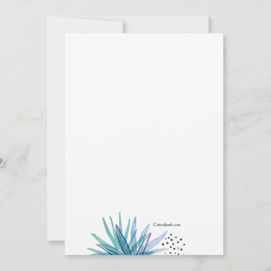 Party Einladung der männlichen Schulruhestandszeit (Rückseite)