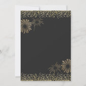 Party Einladung der Neujahrsfeiern (Rückseite)