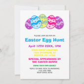 Party Einladung der Ostereier (Vorderseite)