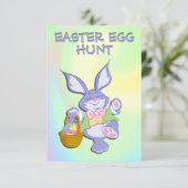 Party Einladung der Ostereier (Stehend Vorderseite)