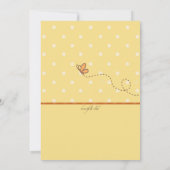 Party Einladung der Ostereier (Rückseite)