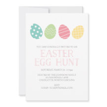 Party Einladung der Ostereijagd